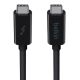 Belkin F2CD081BT1M-BLK USB cable 1 m USB C Black